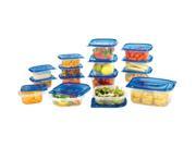 Plastic Storage Soft Lid Grips Container 30 Pc