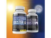 Testosterone Booster Sleep Aid Muscle Builder Supplements 30 Day AM PM Stack