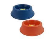 8INCH ROUND PET BOWL ASSORTED COLORS