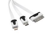 3 in 1 Micro USB Charger for all Iphones Smartphones