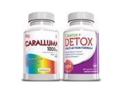 Womens Weight Loss Kit w Caralluma Cleanse and Detox Supplements