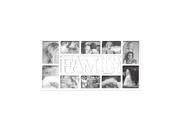 Large Family White Collage Photo Frame