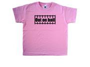 Out On Bail Funny Pink Kids T Shirt