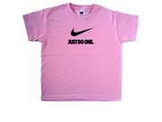 Just Do One Funny Pink Kids T Shirt