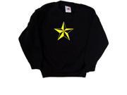 3D Star Black Kids Sweatshirt