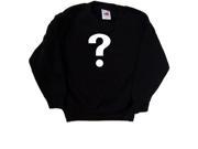 Question Mark Black Kids Sweatshirt