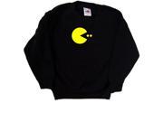 Pacman Black Kids Sweatshirt
