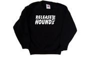 Release The Hounds Funny Black Kids Sweatshirt