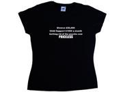 Divorce Priceless Funny Black Ladies T Shirt