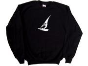 Windsurfing Black Sweatshirt