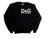 Drunk Gorgeous Funny Black Sweatshirt