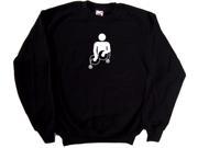 Mixing Decks DJ Black Sweatshirt