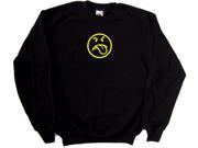 Smiley Tongue Black Sweatshirt