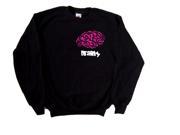 Brainy Funny Black Sweatshirt