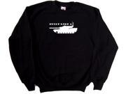 Built Like A Tank Funny Black Sweatshirt