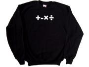 Maths Signs Black Sweatshirt