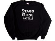 Stags Gone Wild Black Sweatshirt