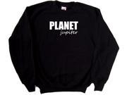 Planet Jupiter Black Sweatshirt