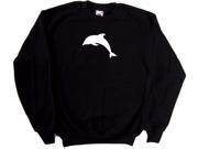 Dolphin Black Sweatshirt