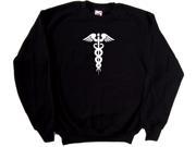 Medical Symbol Black Sweatshirt