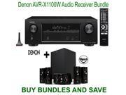 Denon AVR X1100W 7.2 Channel Full 4K Ultra HD A V Receiver with Bluetooth and Wi Fi Klipsch HDT 600 Home Theater System