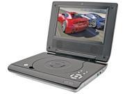 GPX PD730 Portable DVD Player 7 Display White