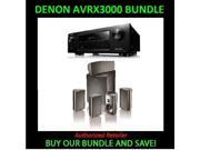 Denon AVR X3000 7.2 Channel 4K Ultra HD Receiver with AirPlay Definitive Technology ProCinema 600 5.1 Speaker System