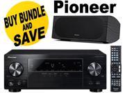 PIOVSX824KBND5 Pioneer VSX 824 5.2 Channel Network A V Receiver Black Pion Speakers Bundle