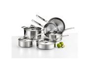 LAGQ553SA Lagostina Martellata 10 Piece Hammered Cookware Set