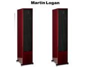 MartinLogan Motion 60XT Floor Standing Speaker Gloss Black Cherrywood Each 1 Pair Bundle