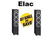 ELAC Debut F6 Tower Speaker Each 1 Pair Bundle