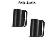 Polk Audio Atrium 8 SDI Speaker Single Black 1 Pair Bundle