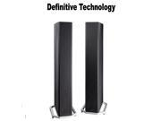 Definitive Technology BP9040 High Performance Tower Speaker with Integrated 8 Powered Subwoofer single speaker 1 Pair Bundle