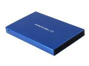BS U25YA 2.5 USB2.0 to SATA HDD Enclosure Case Blue