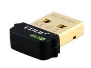 EDUP EP N8508GS 150Mbps Mini USB Wireless Network Nano Card Black