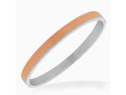Stainless Steel Rose Gold Tone Silver Tone Lords Prayer in English Bangle Bracelet