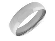Stainless Steel Silver Tone Classic Wide Bangle Bracelet