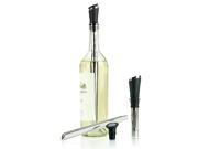 Soireehome Tempour All in 1 Wine Pourer Chiller Filter Stopper Stainless Steel