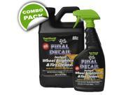 Final Detail Top Shelf Wheel Brightener Tire Cleaner with 64OZ Refill