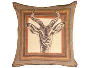 Pillow Decor Antelope Tapestry Throw Pillow