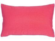 Pillow Decor Waverly Sunburst Petunia 12x20 Outdoor Throw Pillow