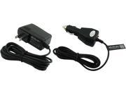 Super Power Supply® AC DC Adapter Cord 2 in 1 Combo Wall Car Charger for Samsung Galaxy Admire Core Discover Exhibit Express Grand Quattro Mini Mini 2