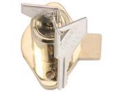 Belwith 1355 Polished Brass Lock Rim Lock for Cabinet Drawer Lock up to 3 4 Thick