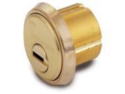 Mul t lock MOR8C02 05 206 Brass Solid Brass Replacement 2 Mortise Cylinder with Yale Standard Cam HIGH SECURITY INTERACTIVE 206 KEYWAY
