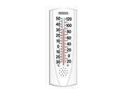 Taylor 90110 Indoor Outdoor Thermometer 6 3 4 x 2 1 4 Curved Contemporary Styling Vertical F and C