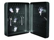 TSS KC48 Black Metal Key Cabinet With Cam Lock 48 Key Capacity