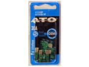 Littelfuse 0ATO030.VP 5 Pack ATO 32 Volt 30 Amp ATO Fast Acting Automotive Blade Fuse
