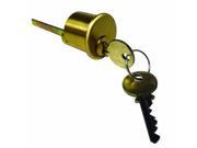 TSS 1700 Like Medeco Brass Solid Brass Replacement 1 1 16 Rim Cylinder Lock Solid Brass With 2 Angle Cut Keys HIGH SECURITY