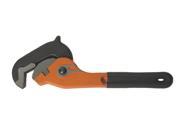 Tuff Stuff 53529 14 Heavy Duty Black Grip Quick Action Adjustable Pipe Wrench