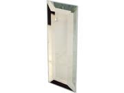 Slide Co 161783 2 Pack Beveled Mirrored Glass Pull For Mirror Bi Pass Doors with Adhesive Back